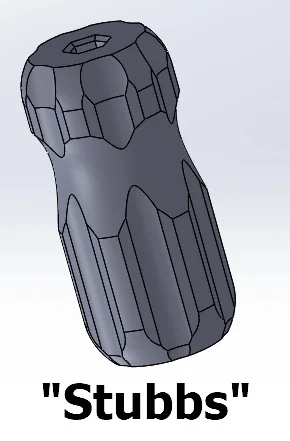 #0018 “Stubbs” & “Chubbs” – Tay cầm Driver Bit - Image 6