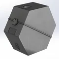 #0022 [Remix] Giá treo spool & drybox Enclosure V2 - cổng thoát filament khác - Thumbnail 1
