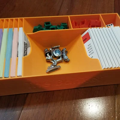 #0027 Khay organizer/trayinlay Monopoly - “The Banker”