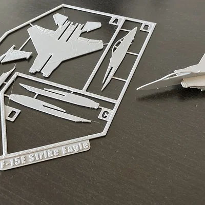 F-15E Strike Eagle Kit Card