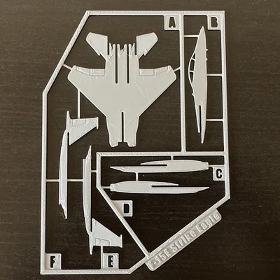F-15E Strike Eagle Kit Card