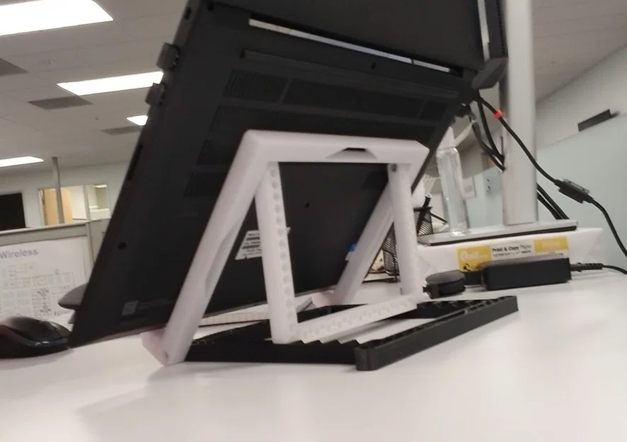 #0032 BuildX Foldable Laptop Stand [Thêm 2 size nữa] - Image 1