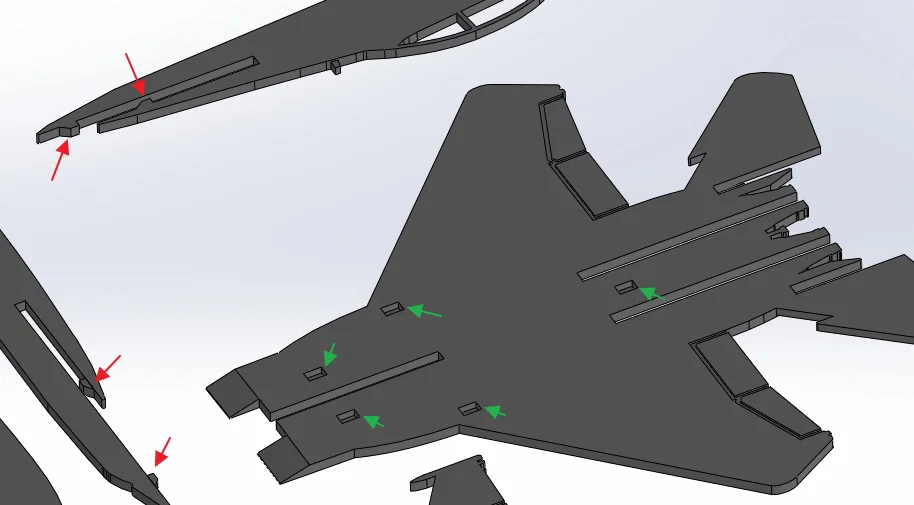 #0031 [Remix] F-15e Strike Eagle Kit Card (không sprue) - Image 2