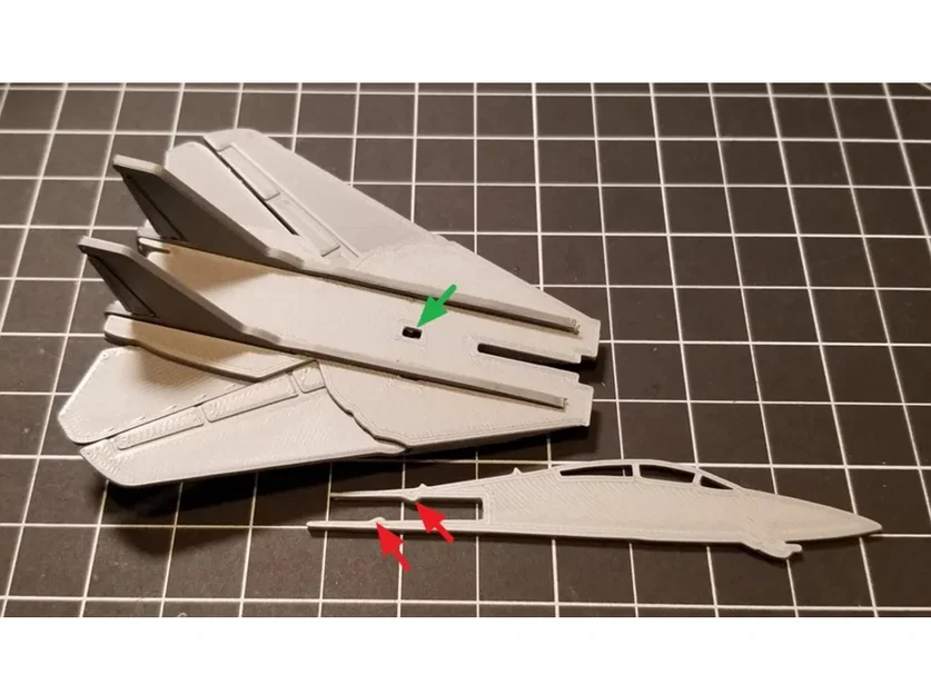 #0033 [Remix] F-14D Super Tomcat Kit Card (không sprue) - Image 4