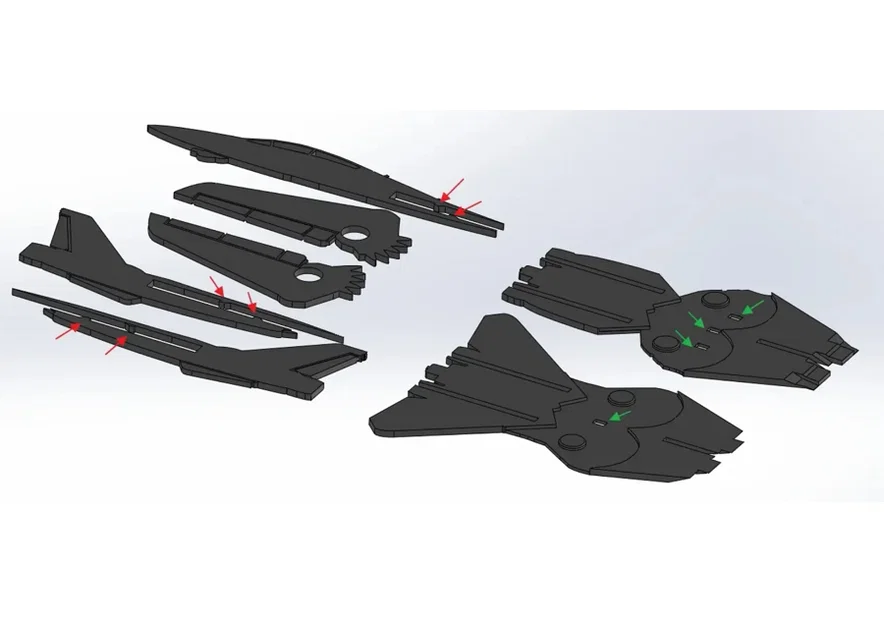 #0033 [Remix] F-14D Super Tomcat Kit Card (không sprue) - Image 5