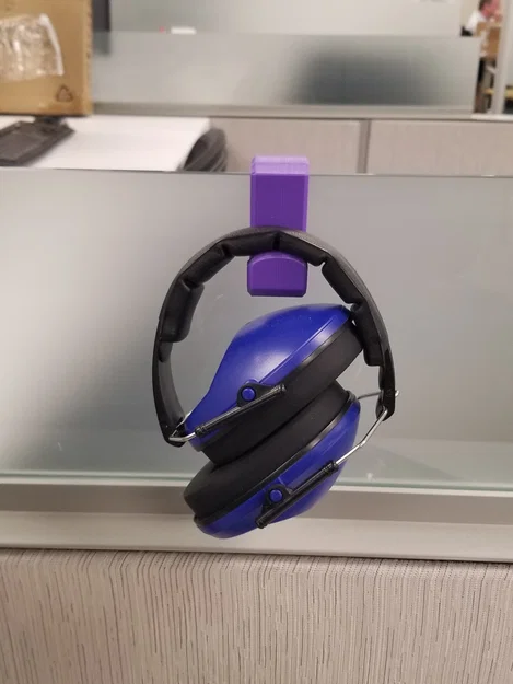 #0046 Móc treo balo/áo khoác/headphones cho vách ngăn văn phòng - Image 3