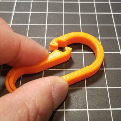 #0063 Móc Carabiner Hành Động - LET'S DO THIS!
