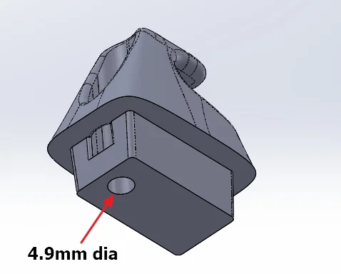 #0070 Kẹp giữ tấm che nắng (Visor Clip/Holder) cho xe Chevy (nhiều mẫu) - Image 4
