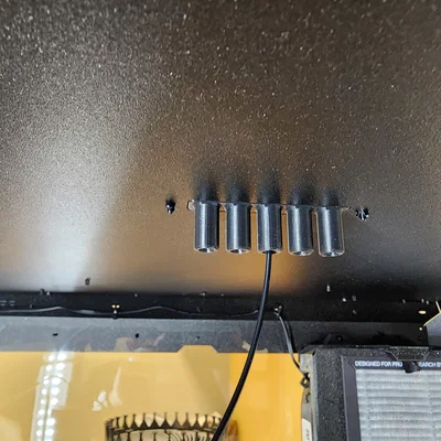 #0072 [Remix] Nút đỉnh giữa Prusa Enclosure - Kẹp/Giữ ống PTFE