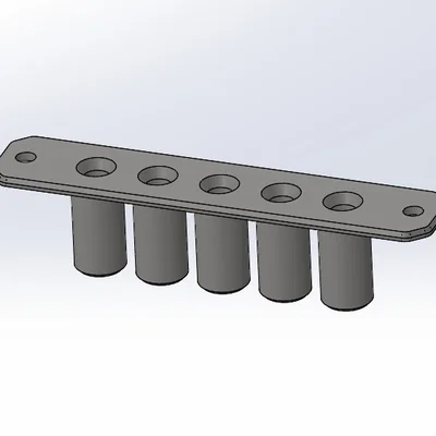 #0072 [Remix] Nút đỉnh giữa Prusa Enclosure - Kẹp/Giữ ống PTFE