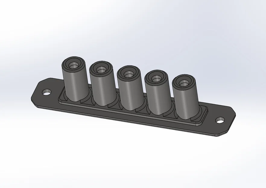 #0072 [Remix] Nút đỉnh giữa Prusa Enclosure - Kẹp/Giữ ống PTFE - Image 4