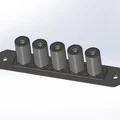 #0072 [Remix] Nút đỉnh giữa Prusa Enclosure - Kẹp/Giữ ống PTFE - Thumbnail 4