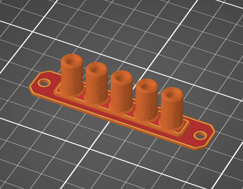 #0072 [Remix] Nút đỉnh giữa Prusa Enclosure - Kẹp/Giữ ống PTFE - Image 5