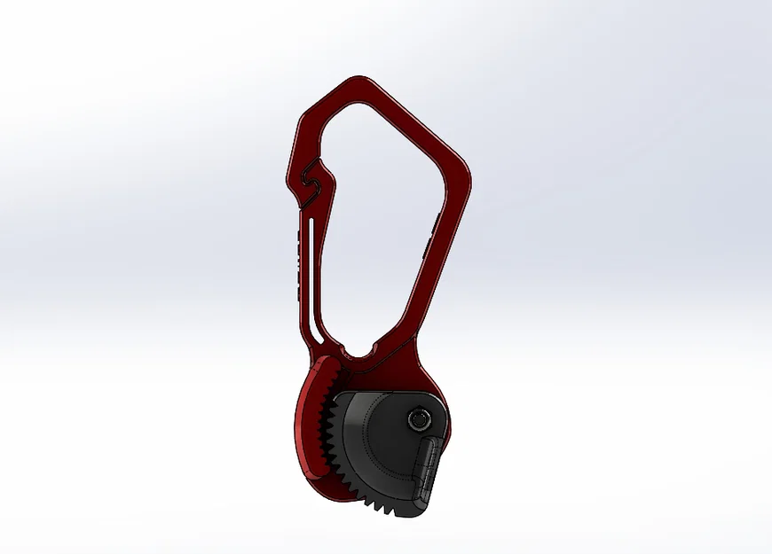 #0089 Móc D Rugged kèm cam khóa siết dây [paracord 4mm] - Image 8