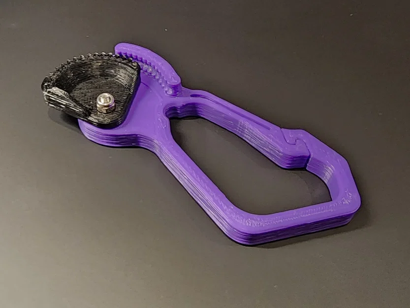 #0089 Móc D Rugged kèm cam khóa siết dây [paracord 4mm] - Image 11