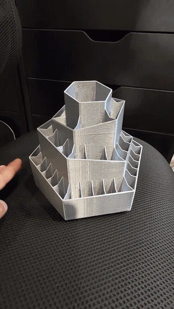 #0096 Hexagon Tool Caddy [trên turntable] - Image 2