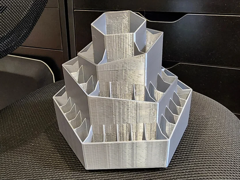 #0096 Hexagon Tool Caddy [trên turntable] - Image 3