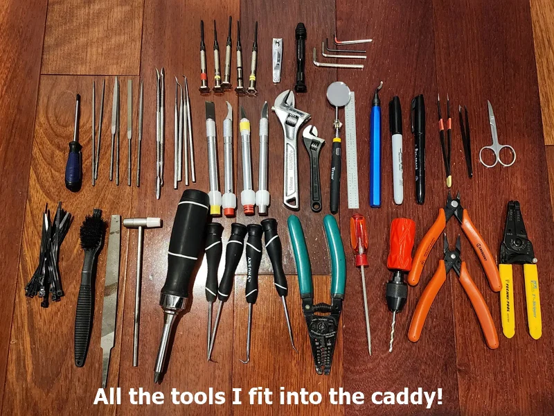 #0096 Hexagon Tool Caddy [trên turntable] - Image 5