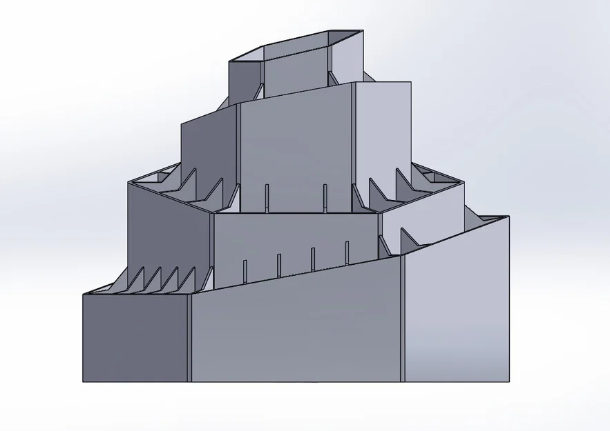 #0096 Hexagon Tool Caddy [trên turntable] - Image 7