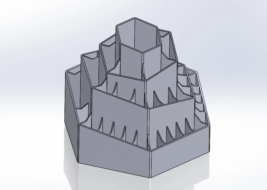 #0096 Hexagon Tool Caddy [trên turntable] - Image 10