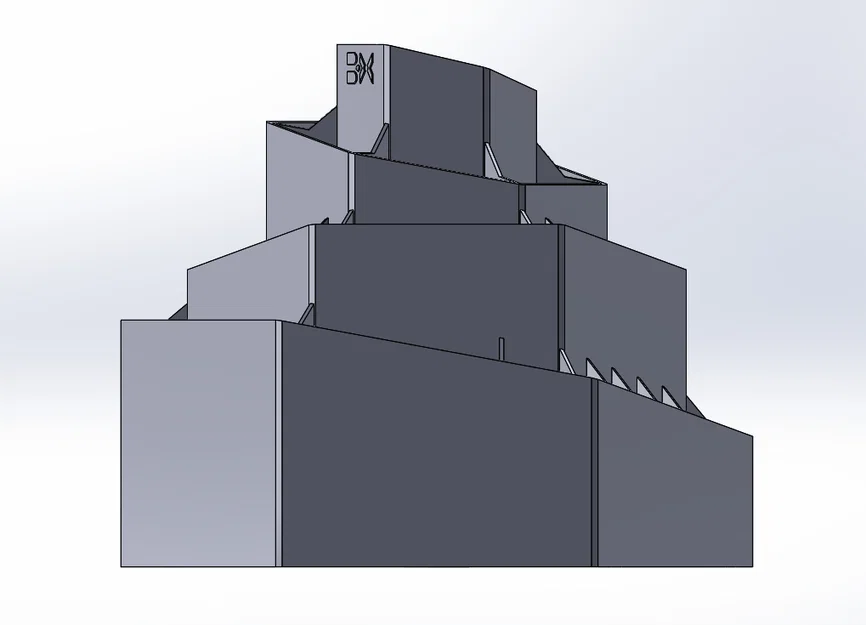 #0096 Hexagon Tool Caddy [trên turntable] - Image 11