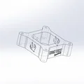 4150 Holley Carb Spacer (Open Plenum) in 3D - Thumbnail 4