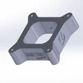 4150 Holley Carb Spacer (Open Plenum) in 3D - Thumbnail 5