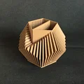 POT A CRAYONS DODECAEDRE – Ống cắm bút chì dodecahedron (vase mode) - Thumbnail 4