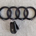 Móc treo chìa khóa logo Audi gắn tường - Thumbnail 2