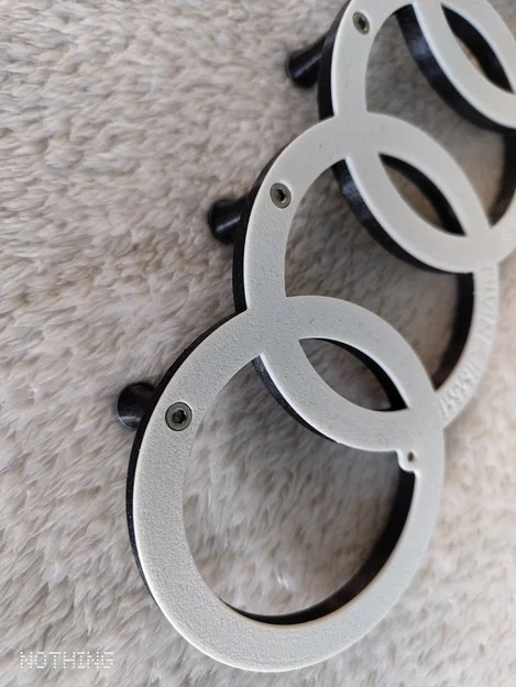 Móc treo chìa khóa logo Audi gắn tường - Image 4