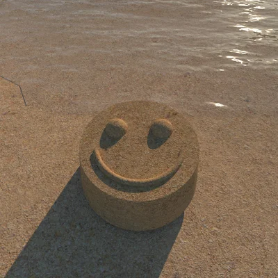 Khuôn cát emoji du lịch (Emoji sand mould / Emoji bábovička)