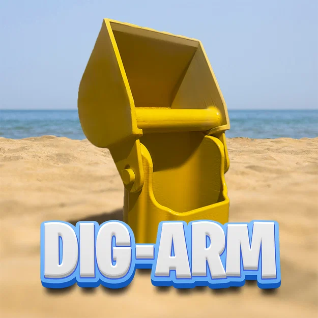 DIG-ARM | SAND EXCAVATION ARM – Cánh tay xúc cát cho bé - Image 1