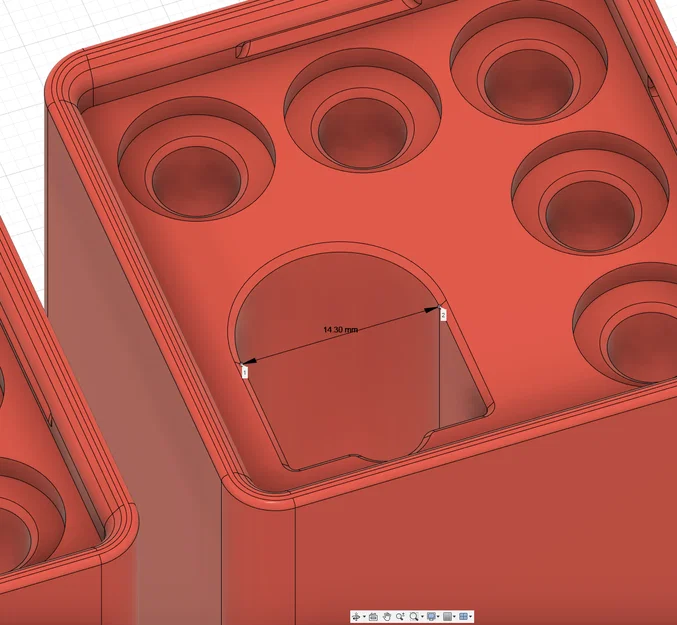 Gridfinity Pinecil & Tip holder (Hộp đựng Pinecil và 5 tips) - Image 4