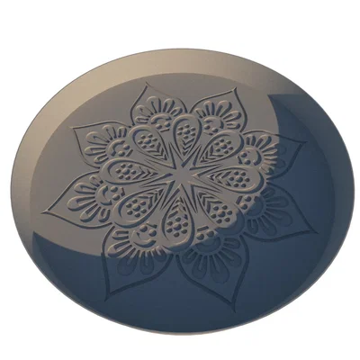 Khuôn cát Mandala (Mandala sand mould)