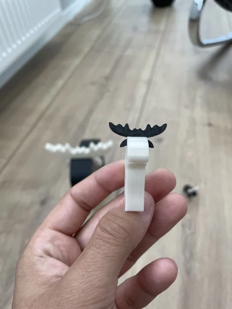 Mô hình chú nai sừng tấm (Simple moose) tối giản cho in 3D - Image 4