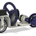 Xe đạp tự cân bằng in 3D (Self-balancing bike) dùng reaction wheel & IMU - Thumbnail 3