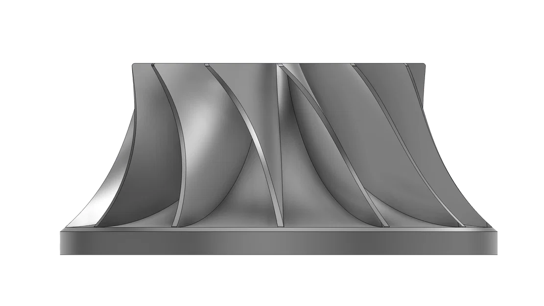 Mô hình cánh quạt Turbo (Turbo Impeller) - File in 3D chất lượng cao - Image 3