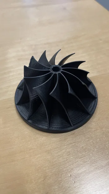 Mô hình cánh quạt Turbo (Turbo Impeller) - File in 3D chất lượng cao - Image 6