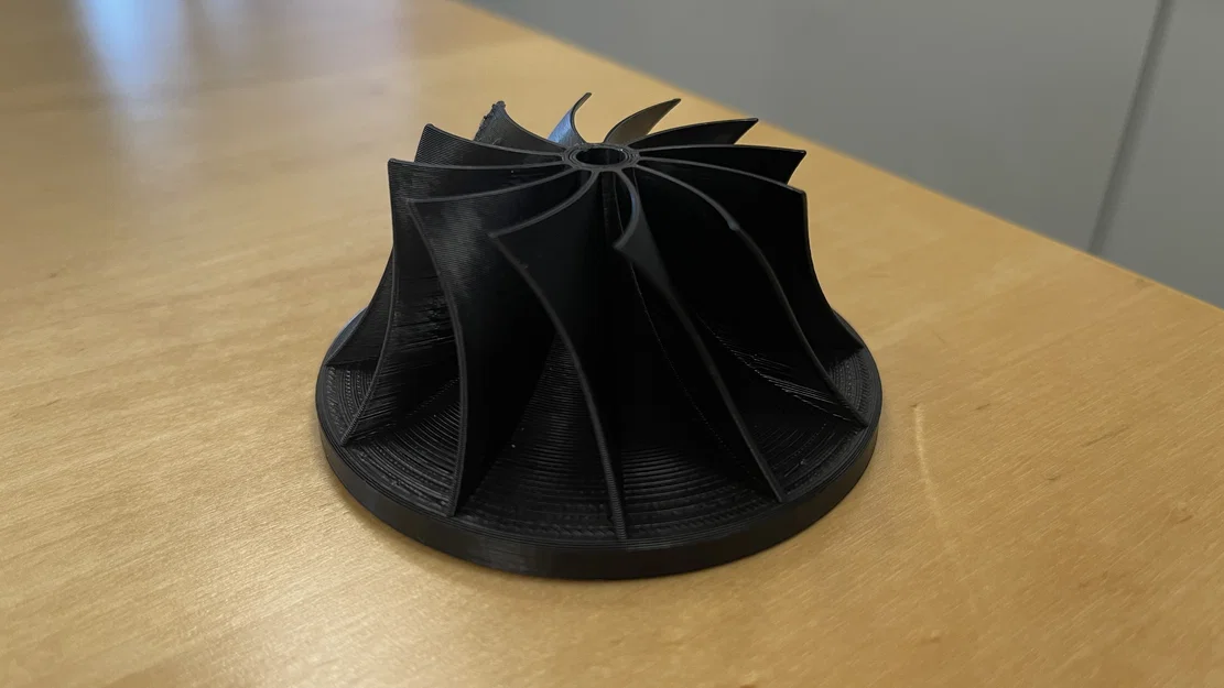 Mô hình cánh quạt Turbo (Turbo Impeller) - File in 3D chất lượng cao - Image 7