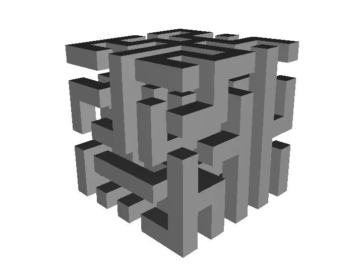 Mê cung 3D: bài torture test support PVA - Image 1