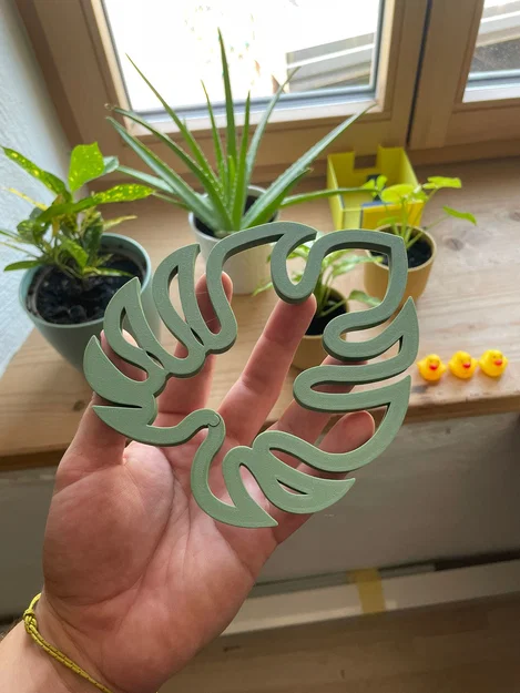 Kẹp giữ thân cây Monstera - Phụ kiện in 3D trang trí cây cảnh - Image 2