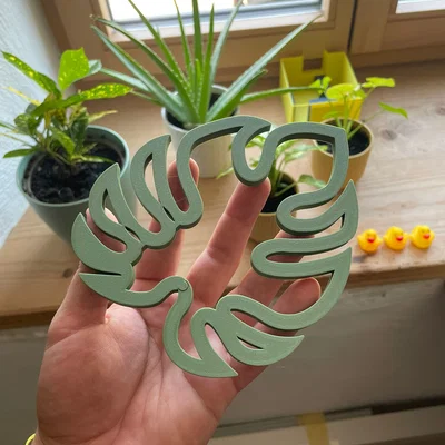 Kẹp giữ thân cây Monstera - Phụ kiện in 3D trang trí cây cảnh