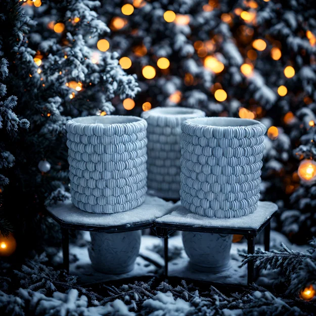 Bubbles Vase / Planter – Bình Hoa & Chậu Cây Bubbles - Image 2