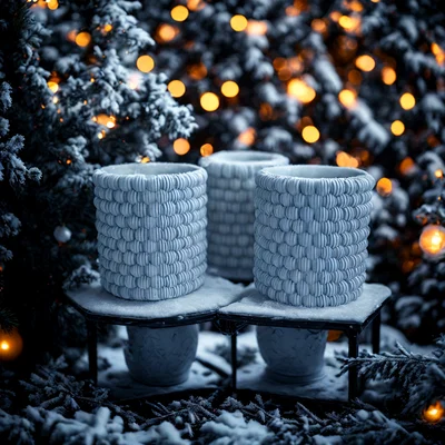 Bubbles Vase / Planter – Bình Hoa & Chậu Cây Bubbles