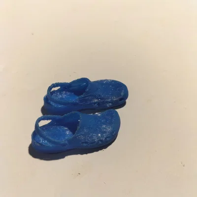 Mô hình dép Crocs tí hon cho ngón tay (Finger Crocs) đầy đủ cặp
