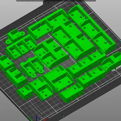 Giá gắn panel cho WAGO 221-61X (Panel Mounts)