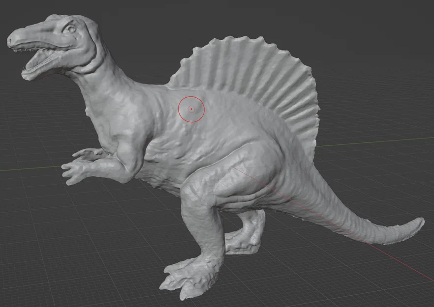 Mô hình khủng long Spinosaurus 3D tinh xảo để in ấn tại nhà - Image 1