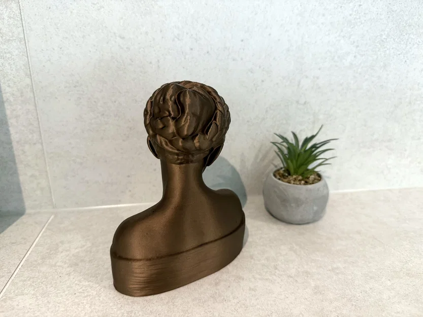 Tượng bán thân nữ nghệ thuật (Female Bust) dùng trang trí nhà cửa - Image 2