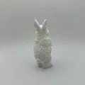 Mô hình chú thỏ đứng 3D (Standing Rabbit) trang trí bàn làm việc - Thumbnail 3