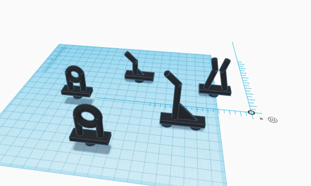 Parkside Panels – Giá đỡ & chân đỡ cho tấm pegboard Parkside - Image 2